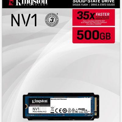 Kingston NVMEe – M.2 PCIe – 500 GB SSD