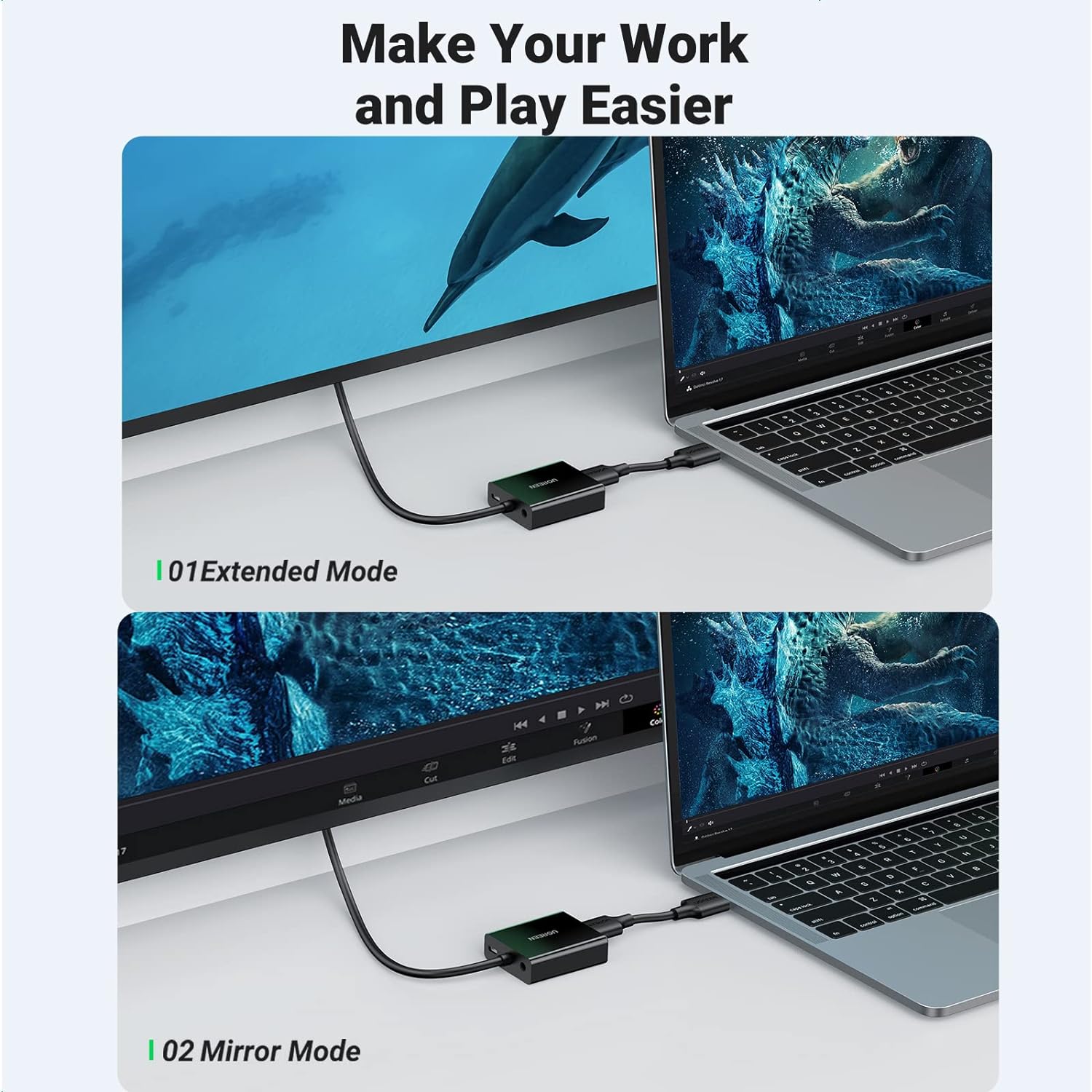 UGREEN Best HDMI To VGA Converter - 20694 | HDMI Female to VGA Male Adapter - Image 5