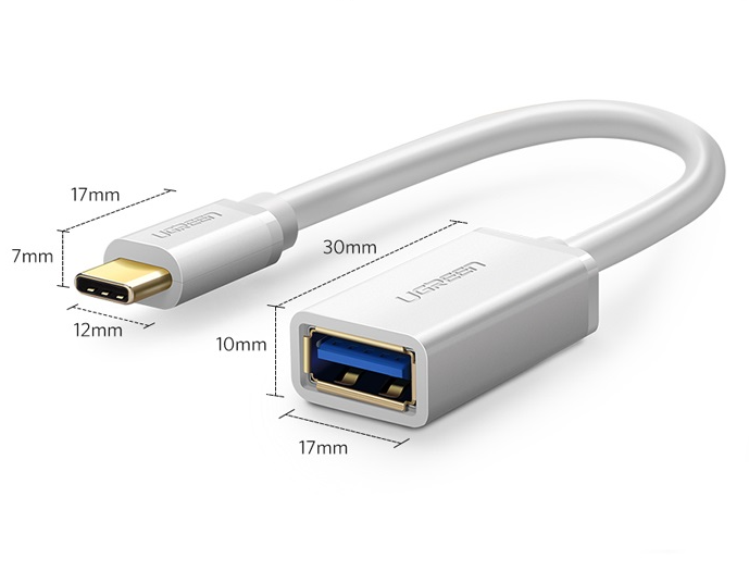 UGREEN USB-C Male to USB 3.0 A Female Cable Connector -30702 | Reliable and Fast Data Transfer - Image 3
