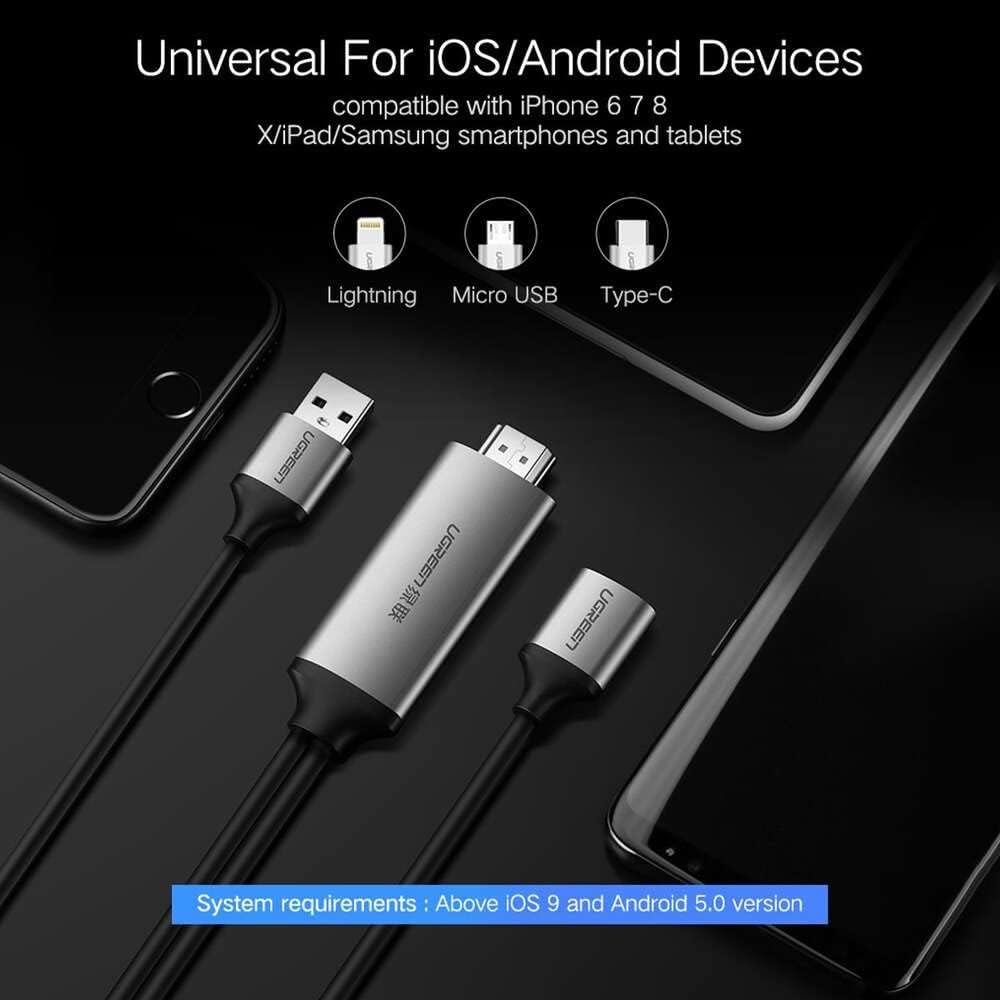 UGREEN USB to HDMI Converter - Seamless Connectivity | 50291 | USB-A Female To HDMI Male Adapter - Image 4