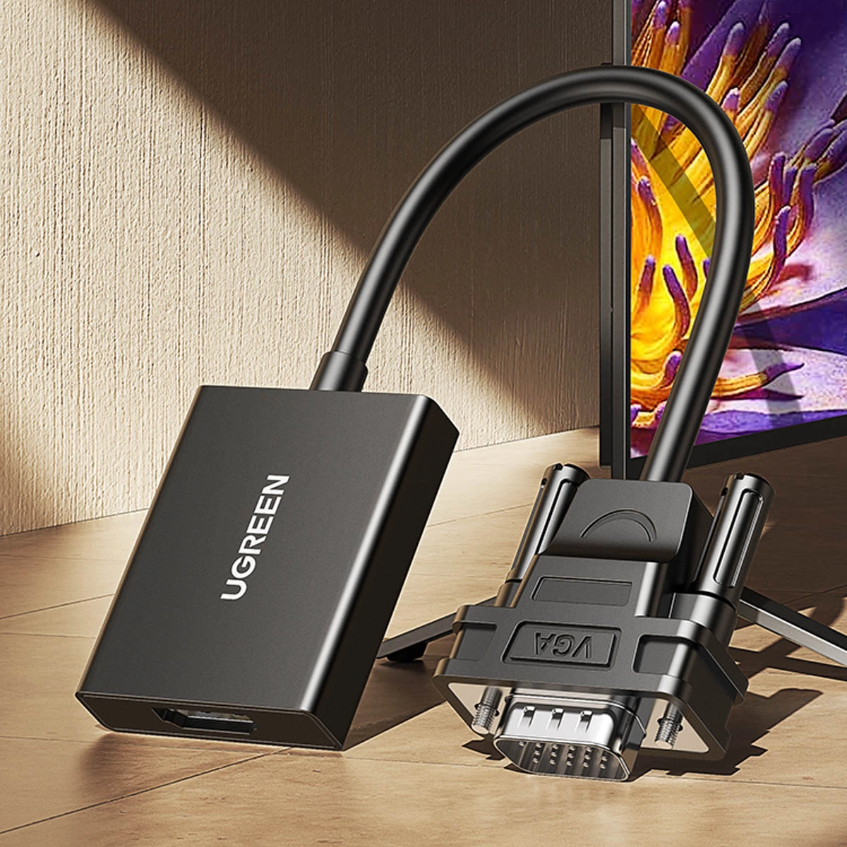 UGREEN Adapter VGA to HDMI with Audio - 50945 | VGA Male To HDMI Female Converter - Image 5