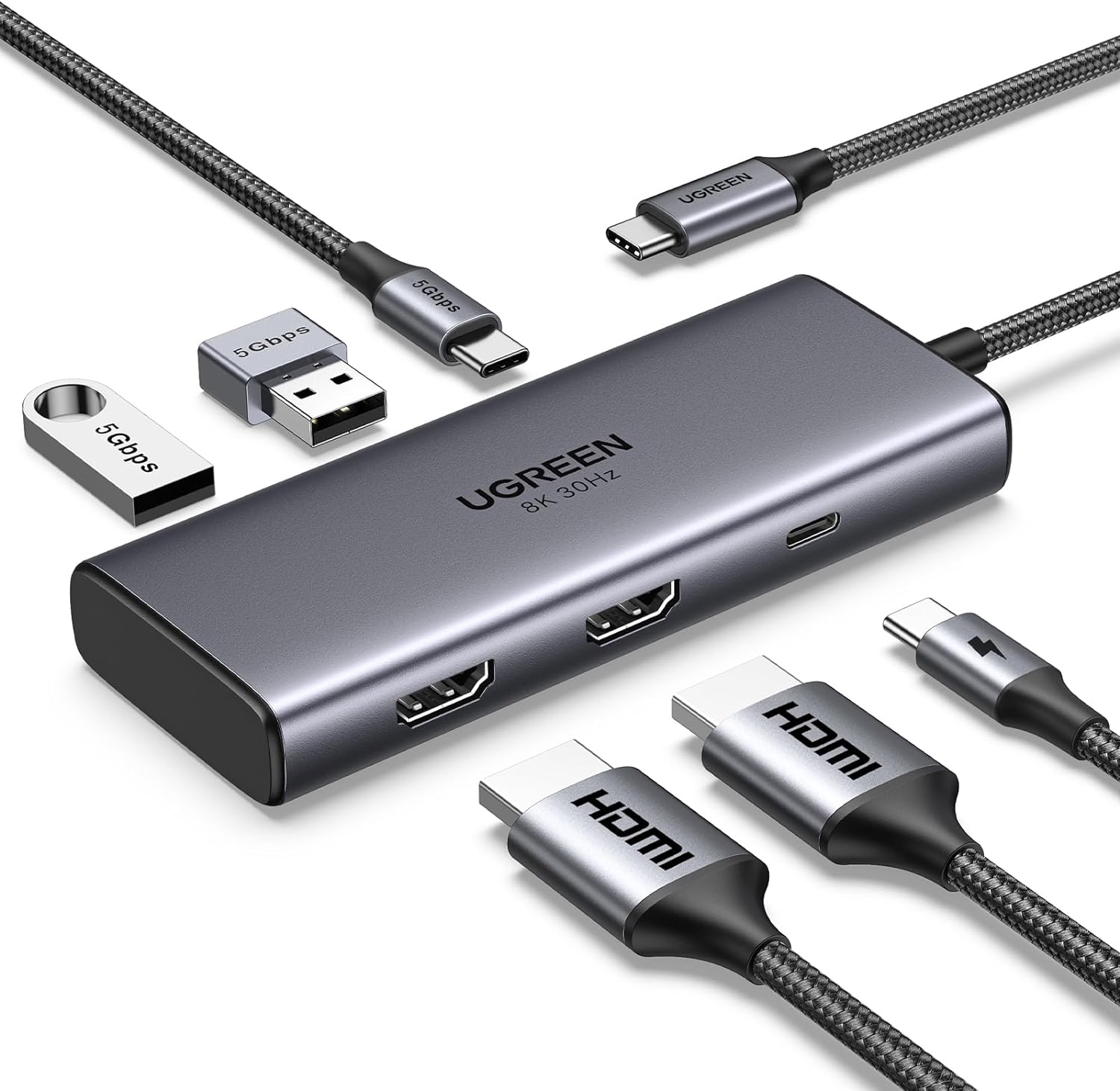 UGREEN 6 in 1 USB-C Hub – 15852 - Image 9