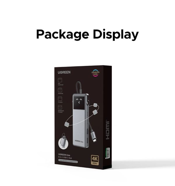 UGREEN 6 in 1 Uno USB-C Hub – 35998 | CM888