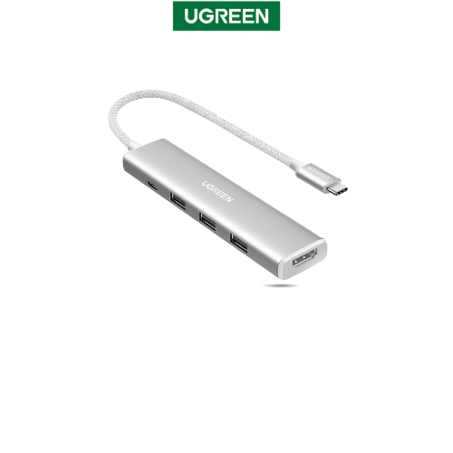 35580 UGREEN 5 in 1 USB-C To Hub – 35580 | Creamy White