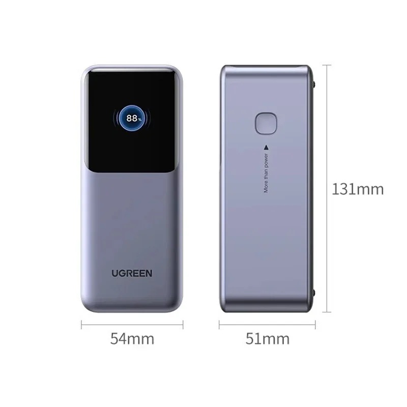 UGREEN 20000mAh 145W Power Bank | 2C1A + 15W Magnetic Wireless - Image 4