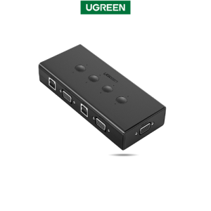 UGREEN KVM Switch with 4 Ports USB