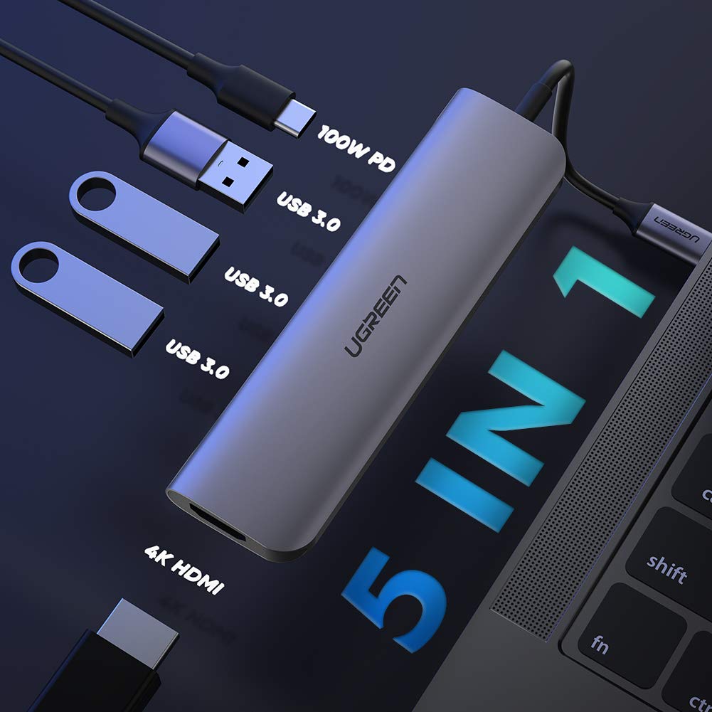 UGREEN 5 in 1 USB-C Hub – 50209 - Image 5