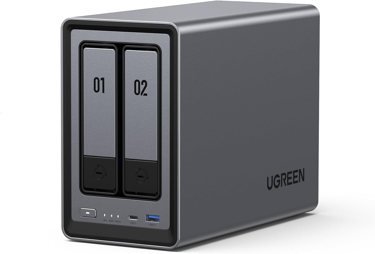 UGREEN NAS DXP2800 – Compact 2-Bay NAS with High-Speed Performance - Image 6