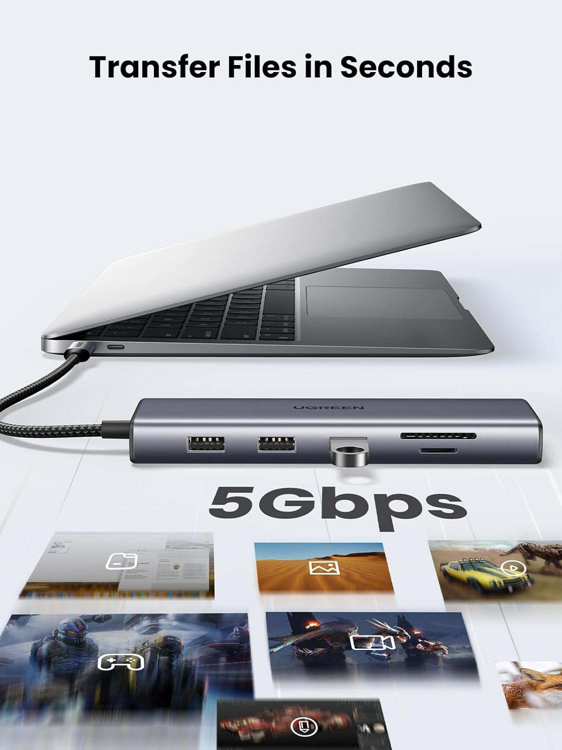 UGREEN 10 in 1 USB-C Hub – 15601 - Image 6