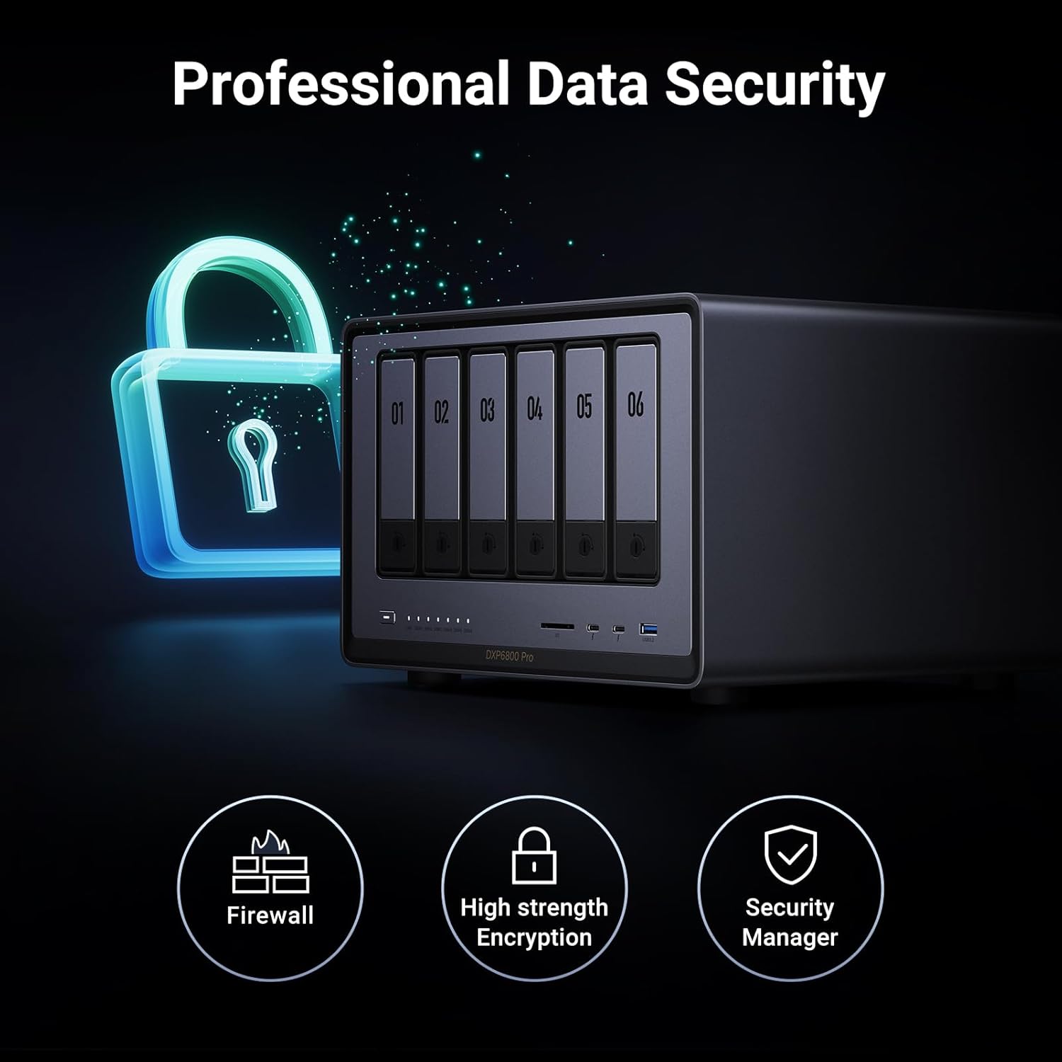 UGREEN NAS DXP6800 PRO – High-Performance 6-Bay NAS with Thunderbolt 4 - Image 6
