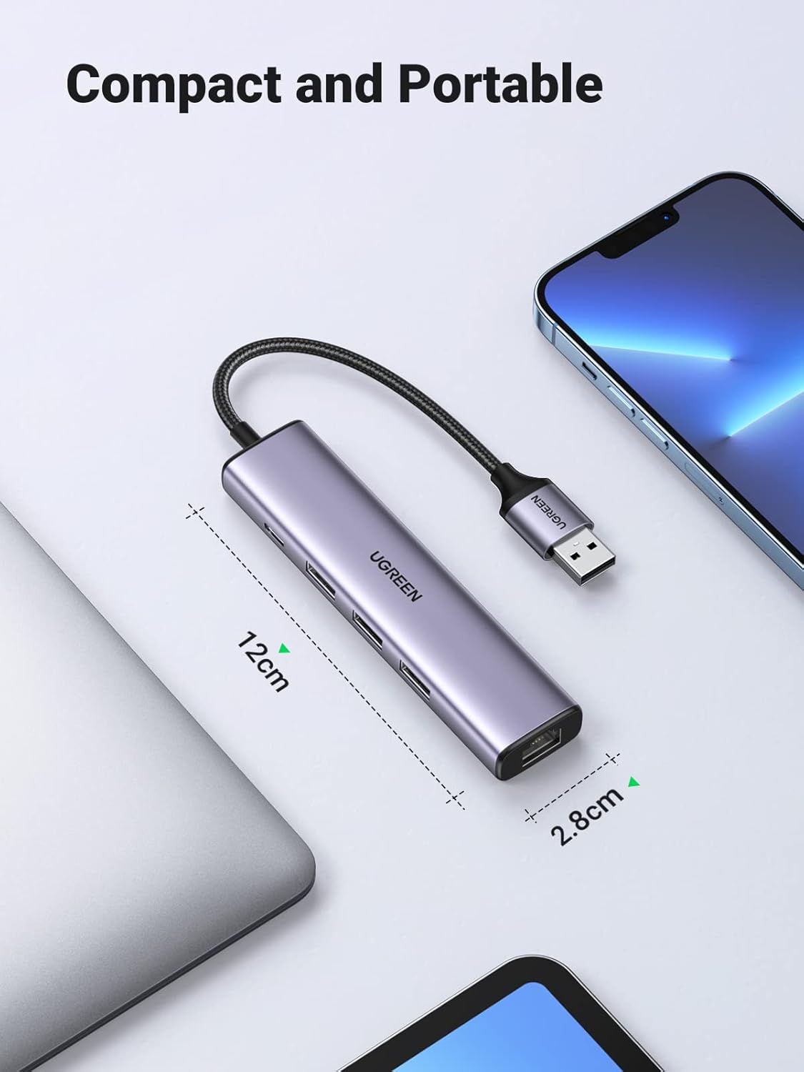UGREEN USB 3.0 5-in-1 Hub – 60554 - Image 10