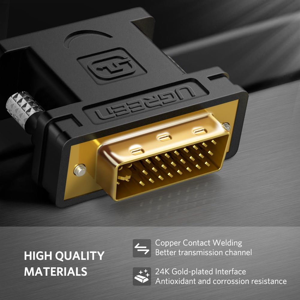 UGREEN DVI (24+5) Male to VGA Converter | 20122 - Image 6