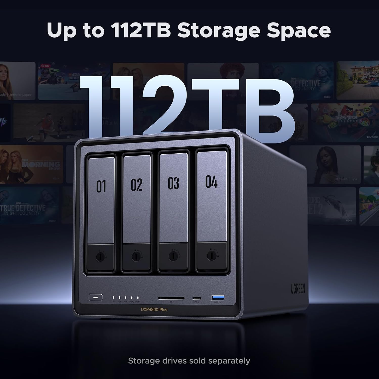 UGREEN NAS DXP4800 PLUS – High-Performance Compact Storage Solution - Image 5