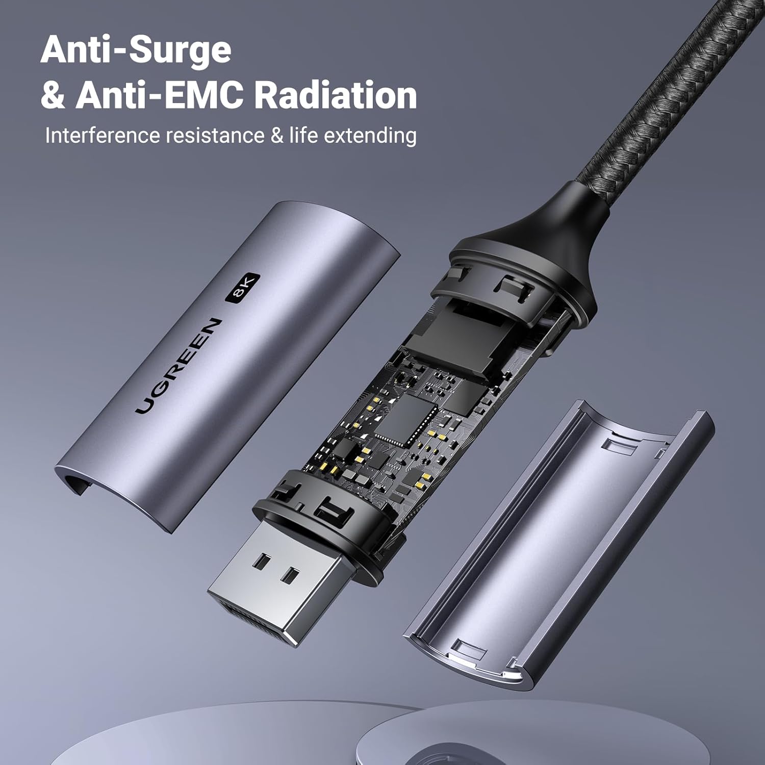 UGREEN USB-C to DP Cable (8K) | 2 Meter | 25158 - Image 2