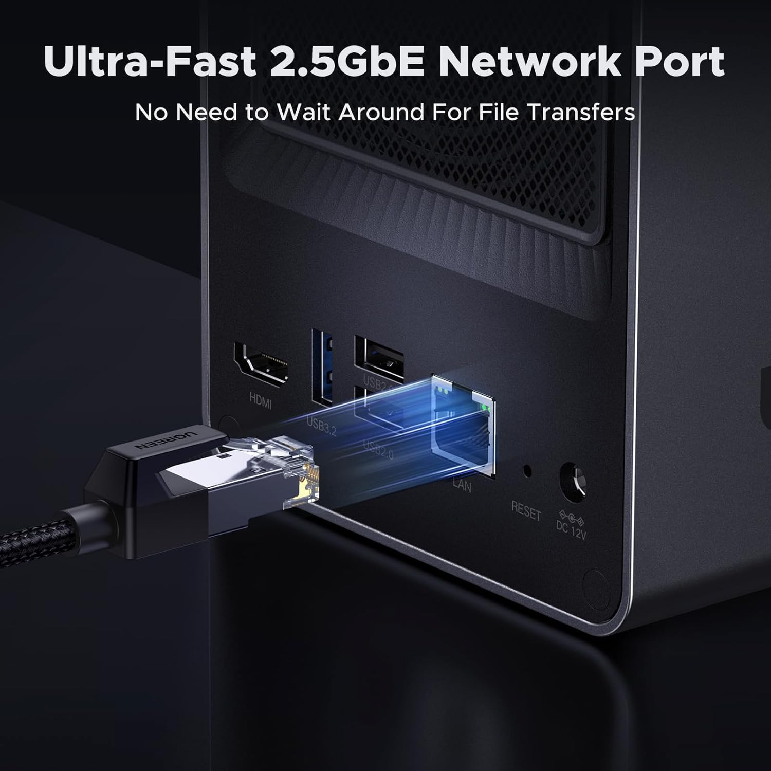 UGREEN NAS DXP2800 – Compact 2-Bay NAS with High-Speed Performance - Image 7