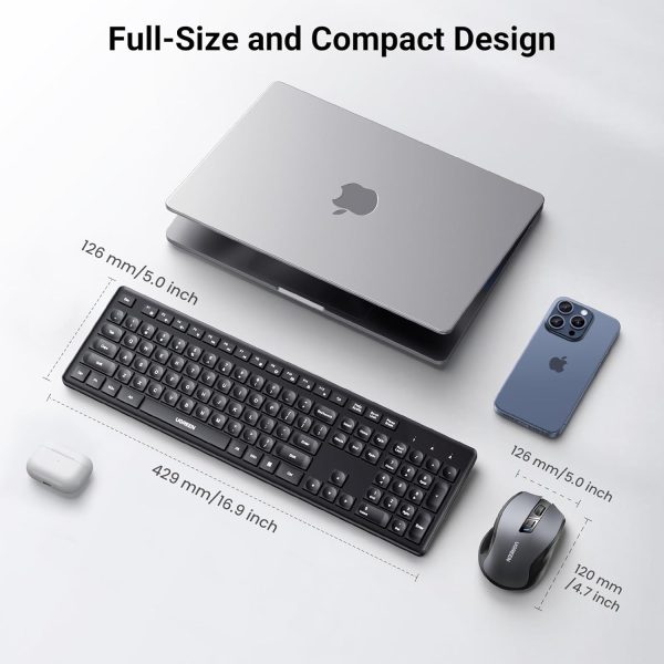 UGREEN Wireless 2.4G Keyboard Mouse Combo | MK006- 35740