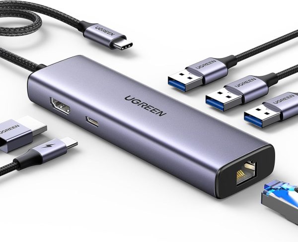 71GgBiwJ37L._AC_SL1500_ UGREEN 6 in 1 USB-C Hub – 15598
