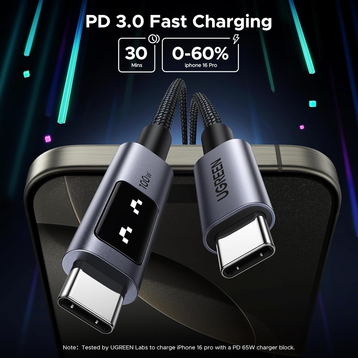 UGREEN UNO USB-C to USB-C Cable | 35501 - Image 6