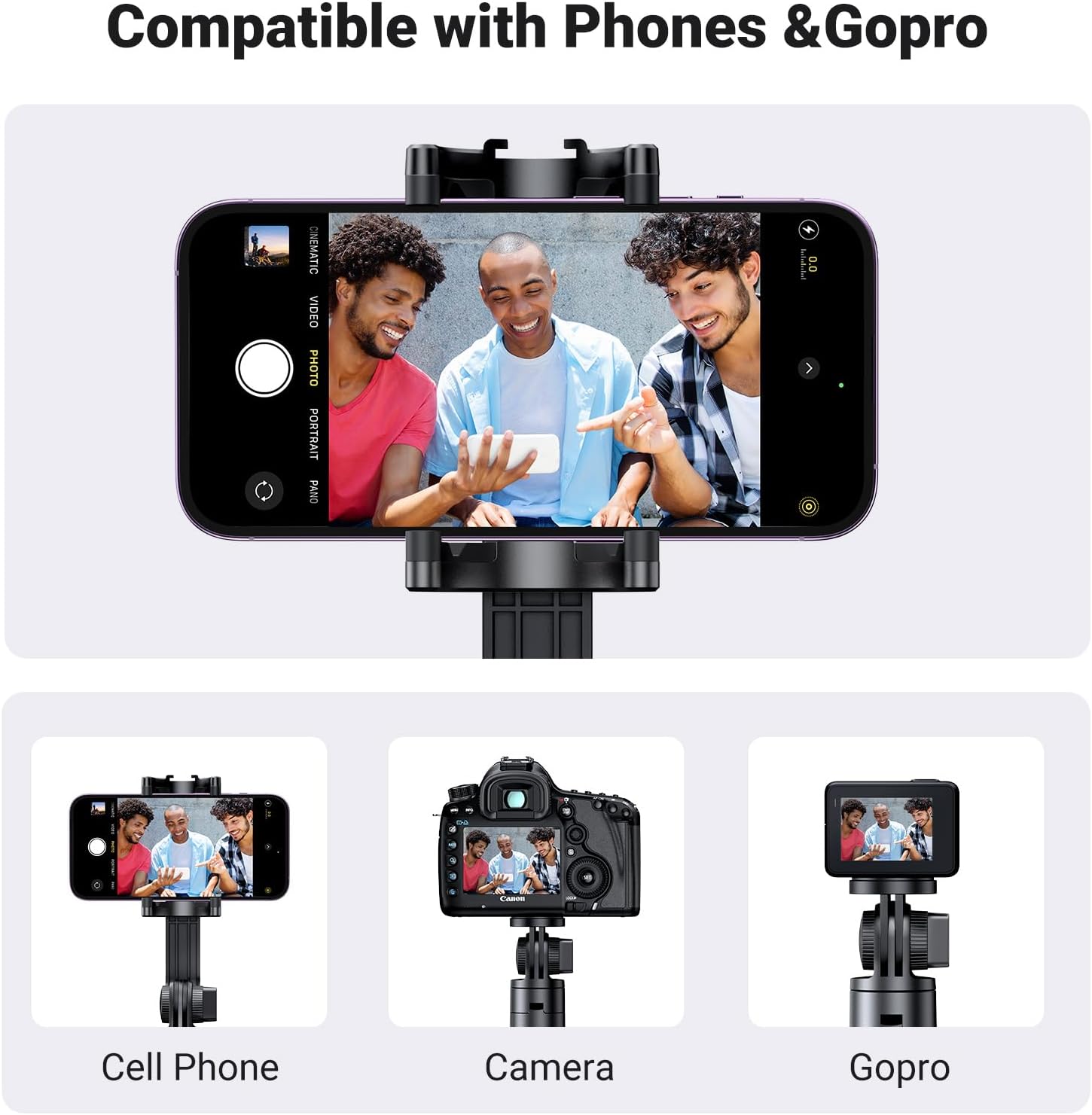 UGREEN Selfie Stick Tripod with Bluetooth Remote | 15062 - Image 10