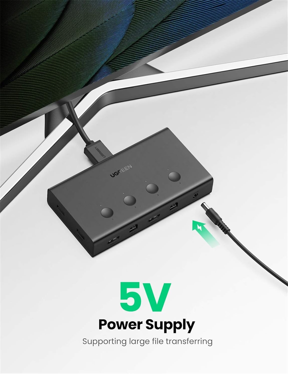 UGREEN HDMI 4×1 KVM Switcher | 70439 - Image 8