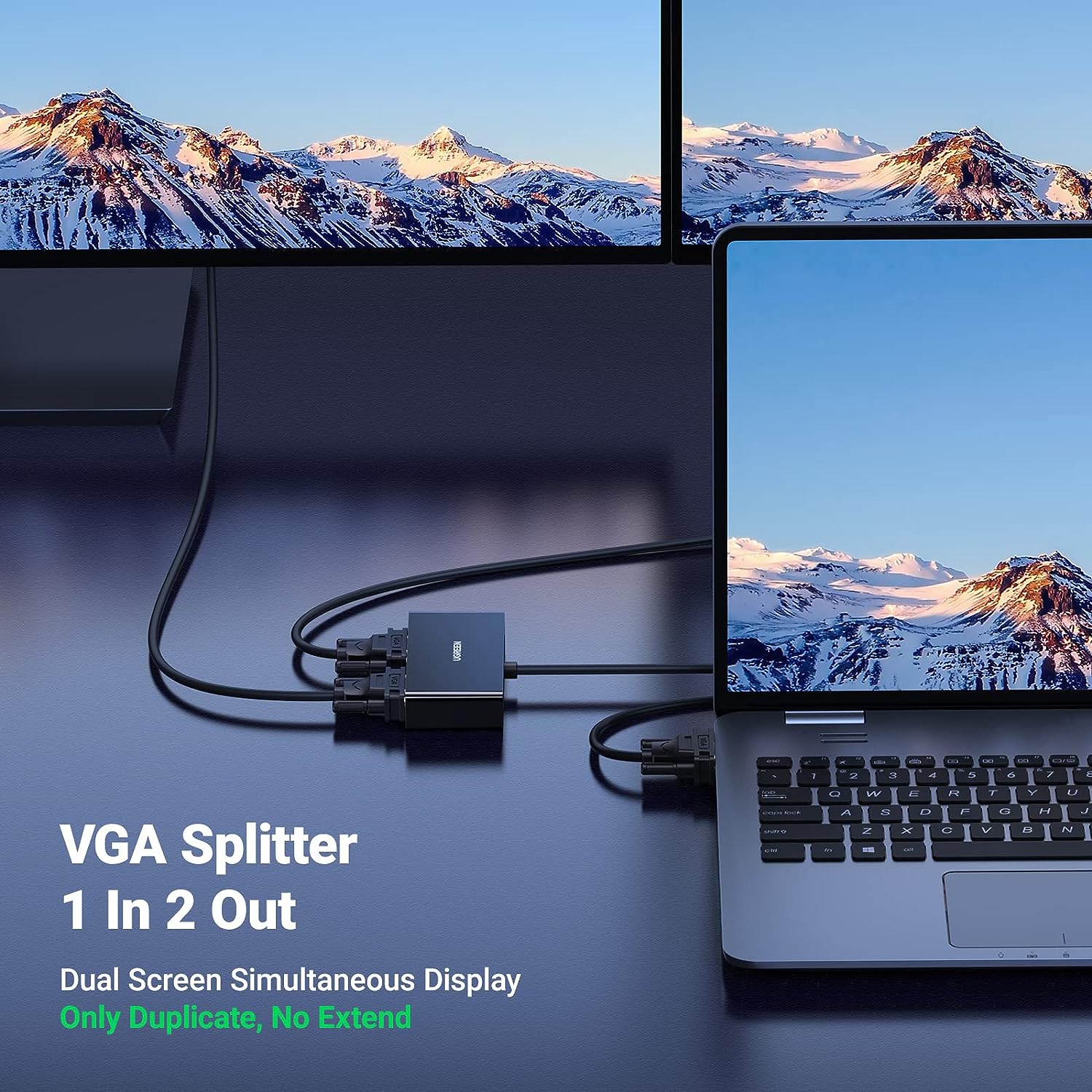 UGREEN VGA 2×1 Switch | 30711 - Image 2