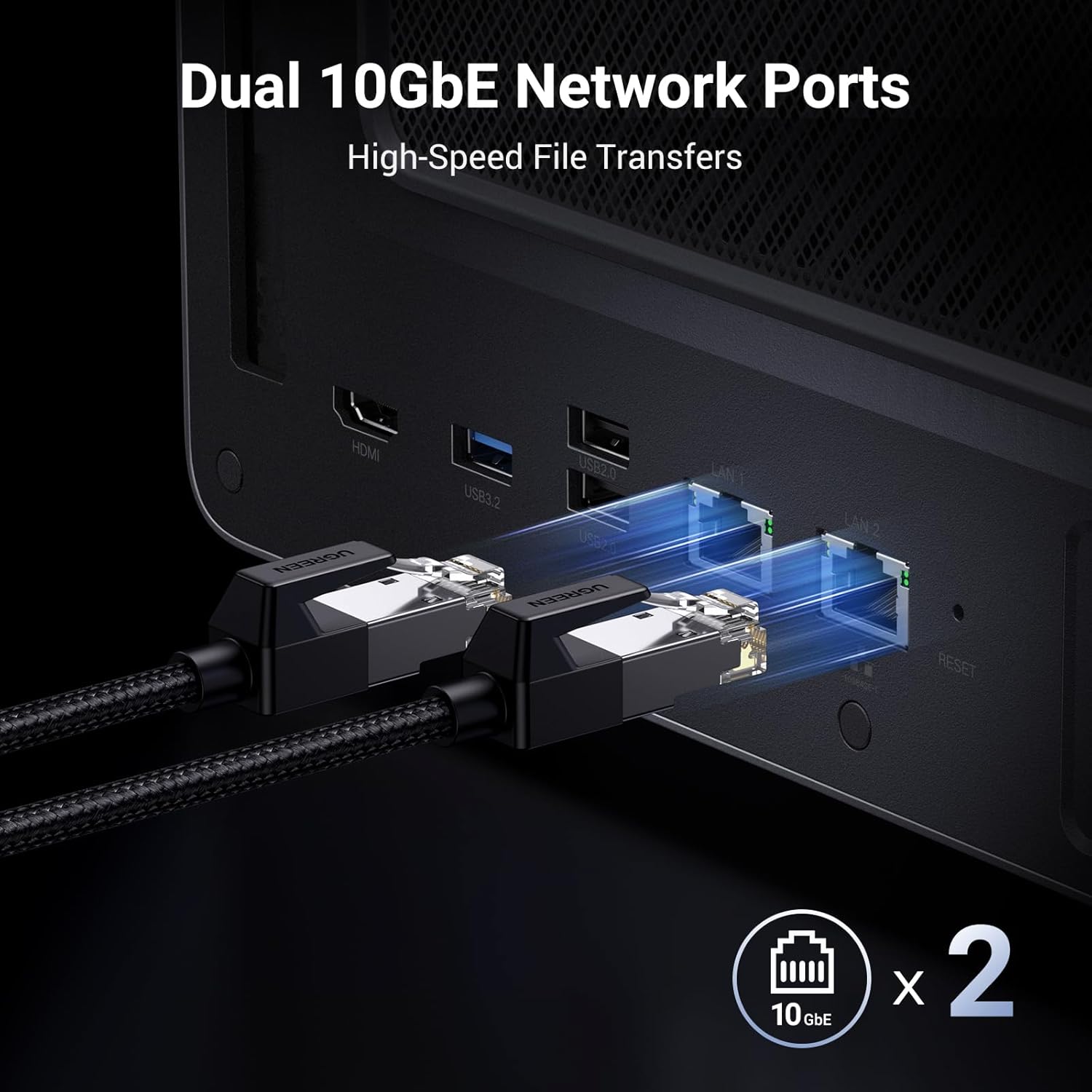 UGREEN NAS DXP6800 PRO – High-Performance 6-Bay NAS with Thunderbolt 4 - Image 4
