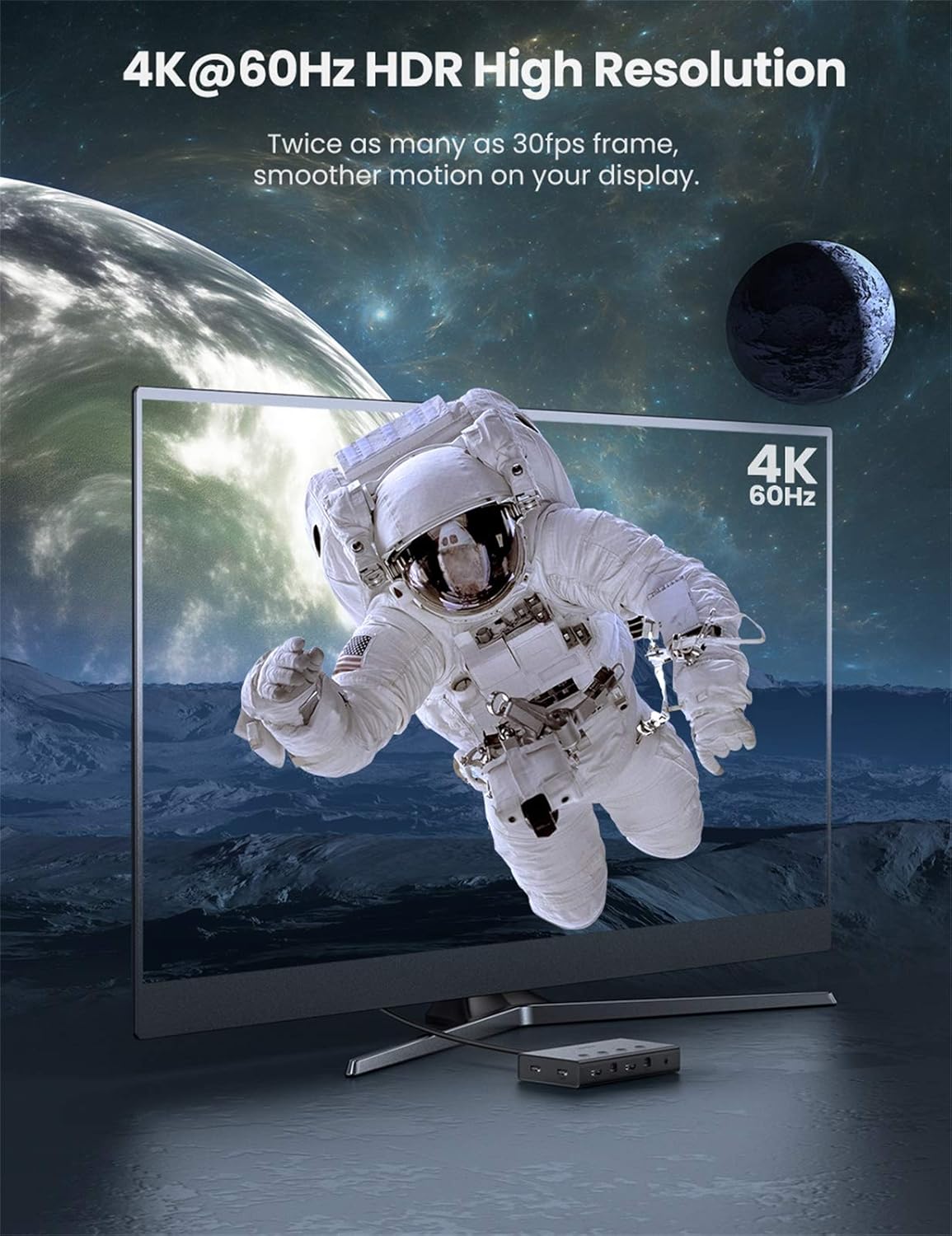 UGREEN HDMI 4×1 KVM Switcher | 70439 - Image 4