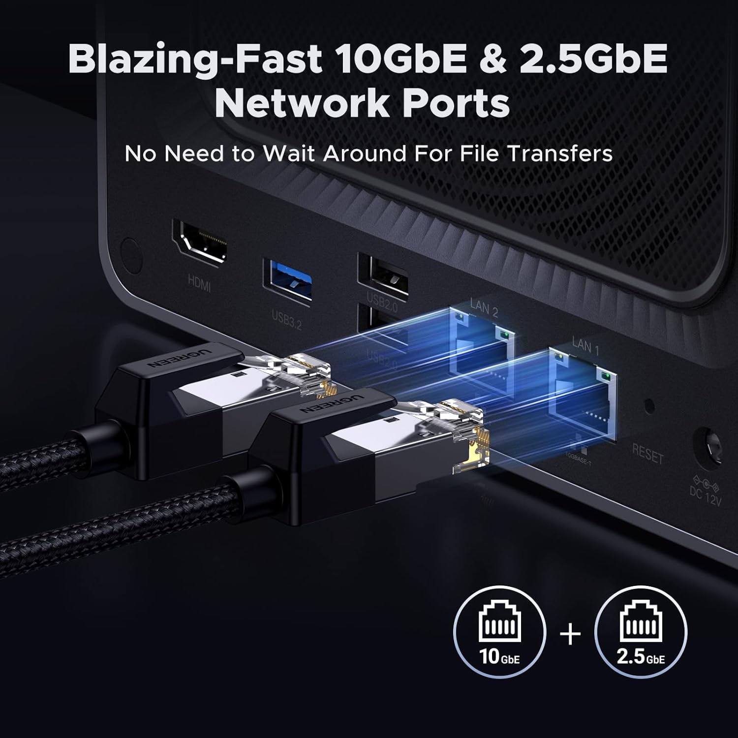 UGREEN NAS DXP4800 PLUS – High-Performance Compact Storage Solution - Image 3