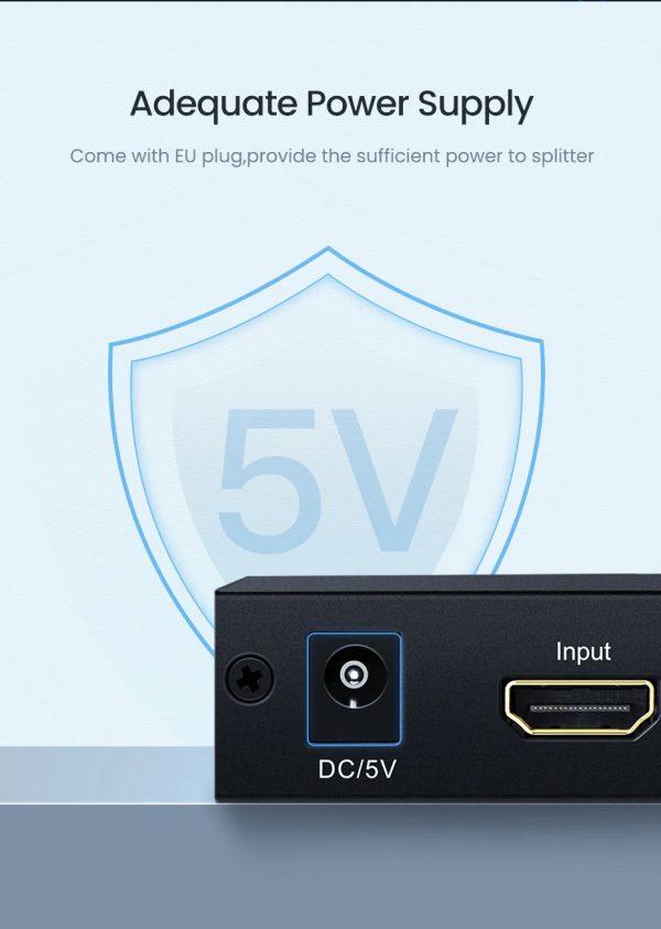 ezgif-3f9c16f7a9b071 UGREEN 1x2 HDMI Amplifier Splitter | 40201