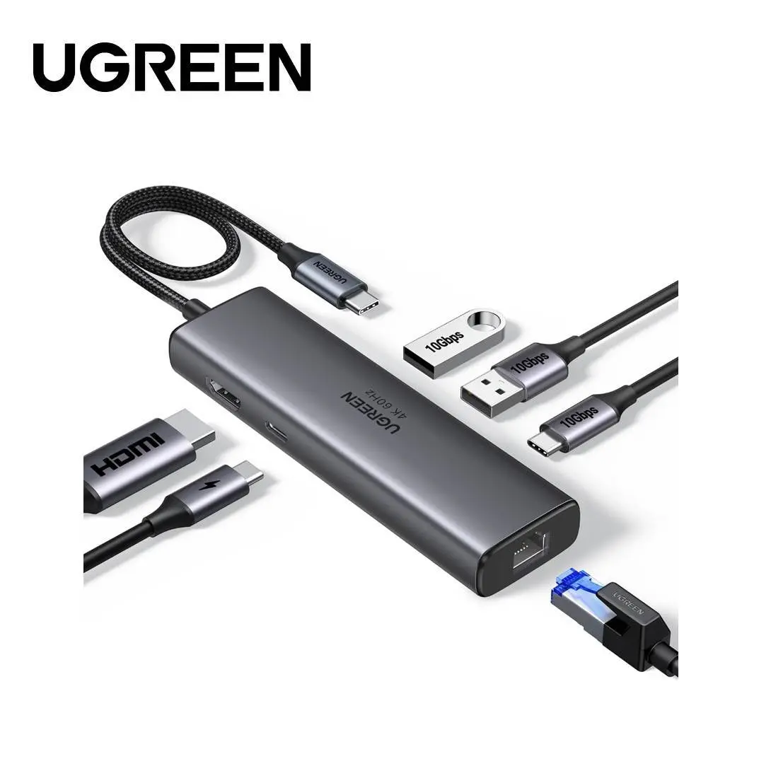 UGREEN 6 in 1 USB-C Hub – 45000 - Image 3