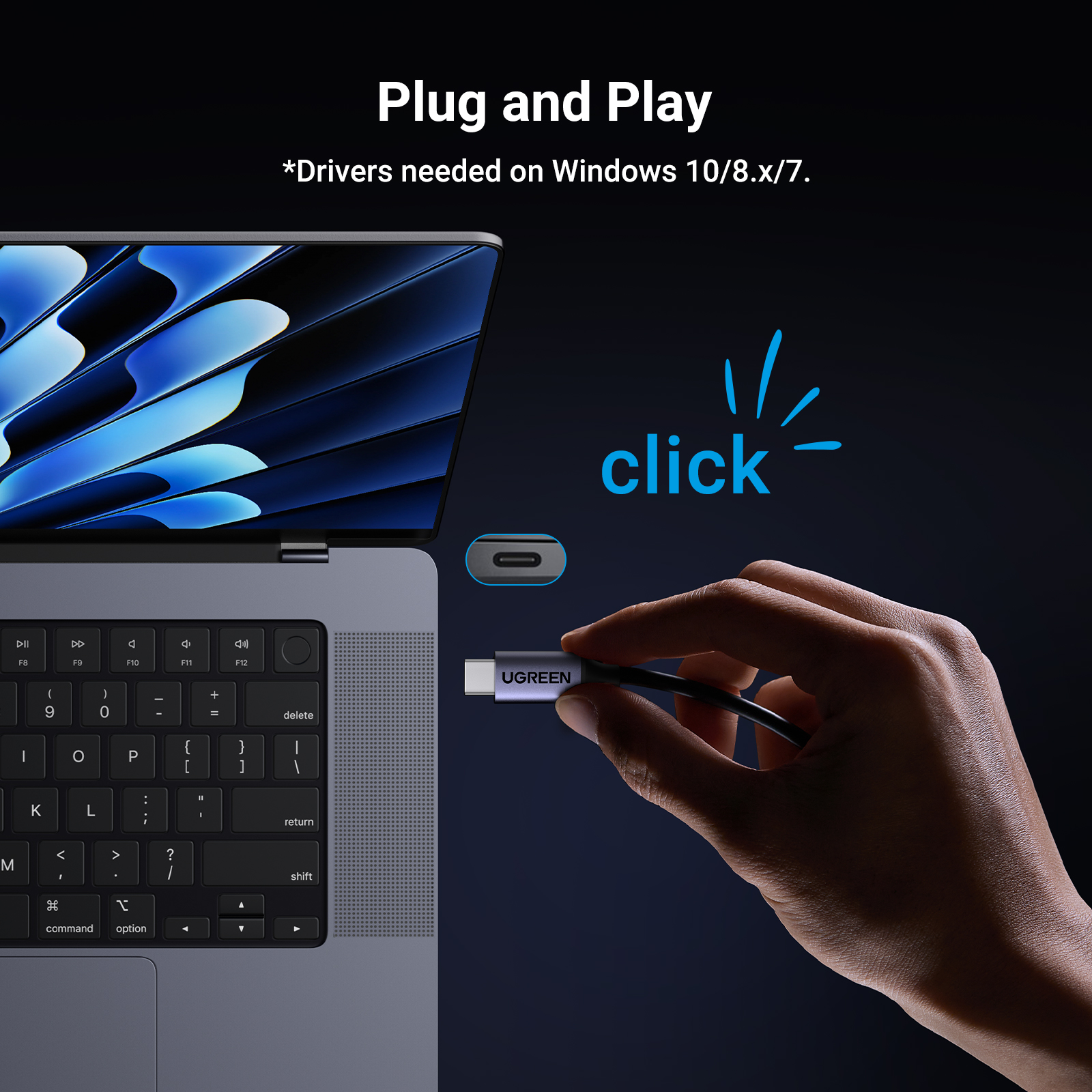 UGREEN USB-C 3.1 GEN1 to 2.5G Ethernet Adapter | 25052 - Image 7