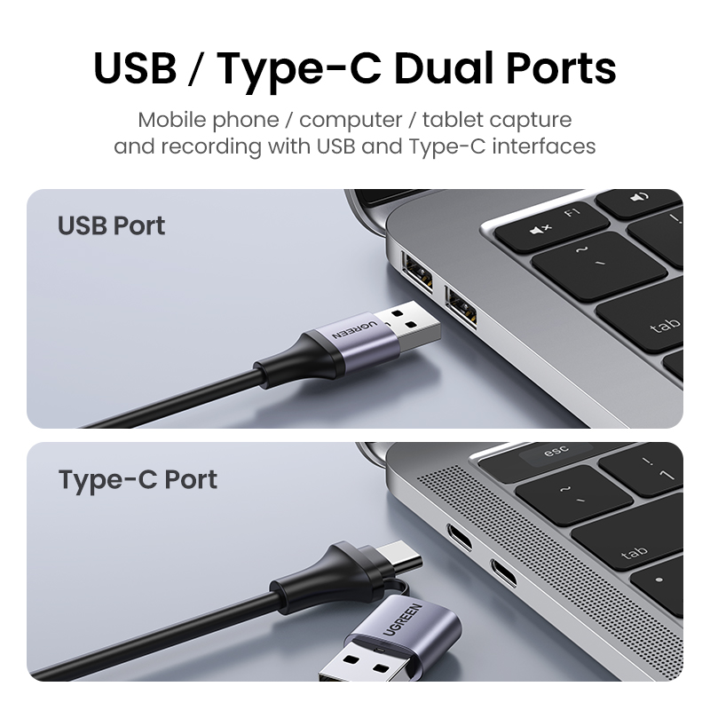 UGREEN USB 1080P Video Capture Device | 40189 - Image 3