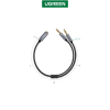 UGREEN 3.5mm Female to 2 Male Audio Cable