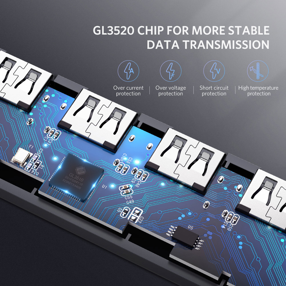 UGREEN 4-Port USB 3.0 Hub | 50985 - Image 4