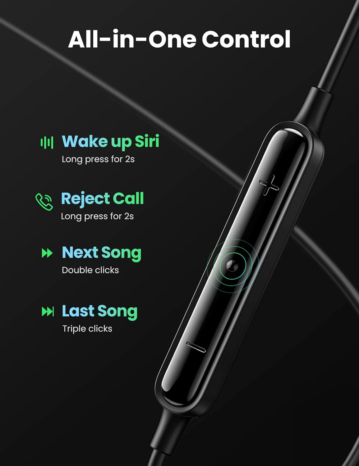 UGREEN Apple MFi Earphone | 80655 - Image 8