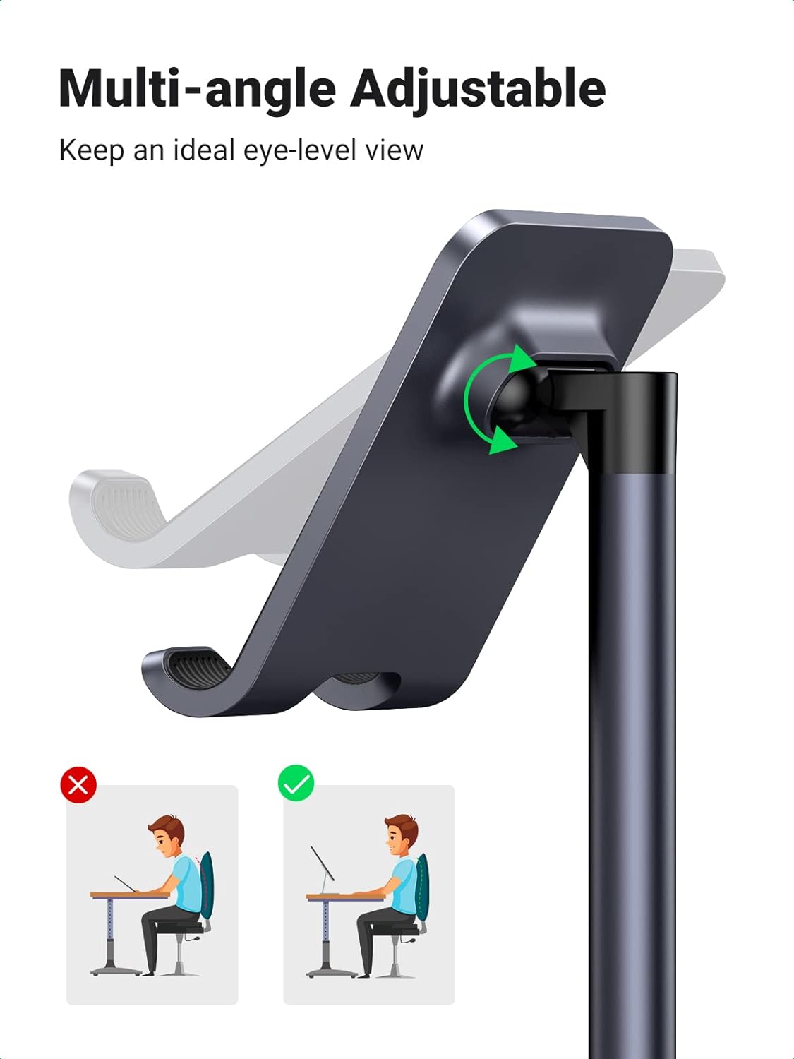 UGREEN Multi-Angle Phone Desktop Stand | 60324 - Image 4
