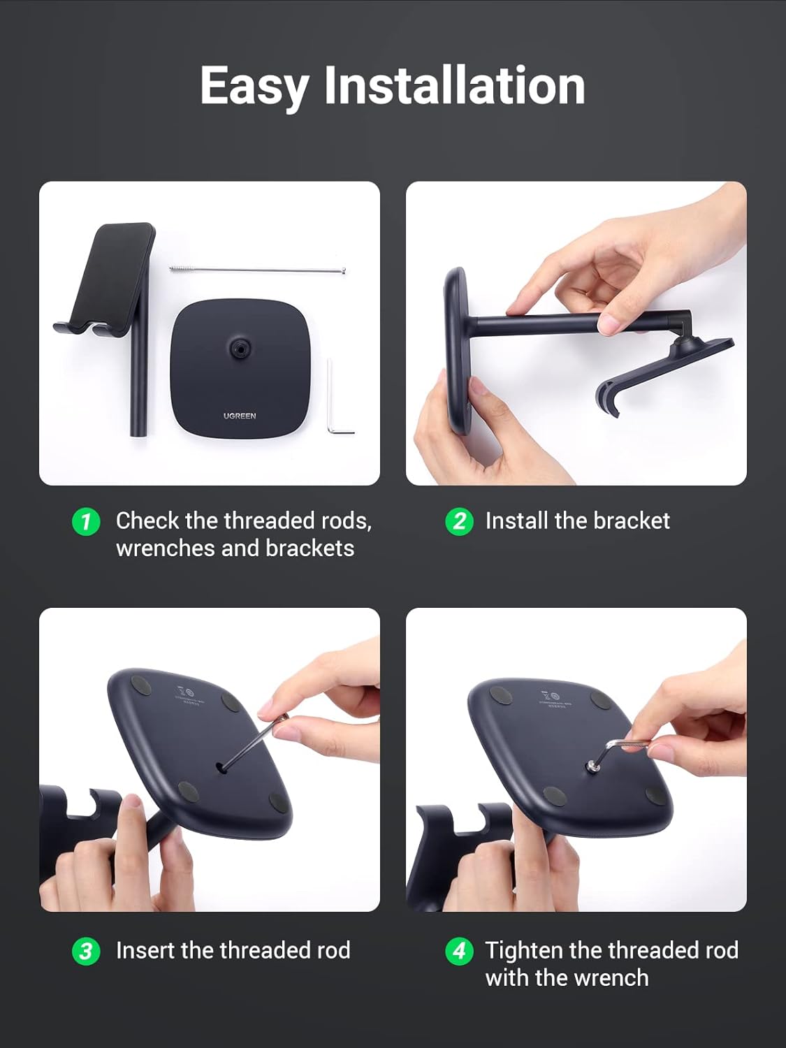UGREEN Multi-Angle Phone Desktop Stand | 60324 - Image 7