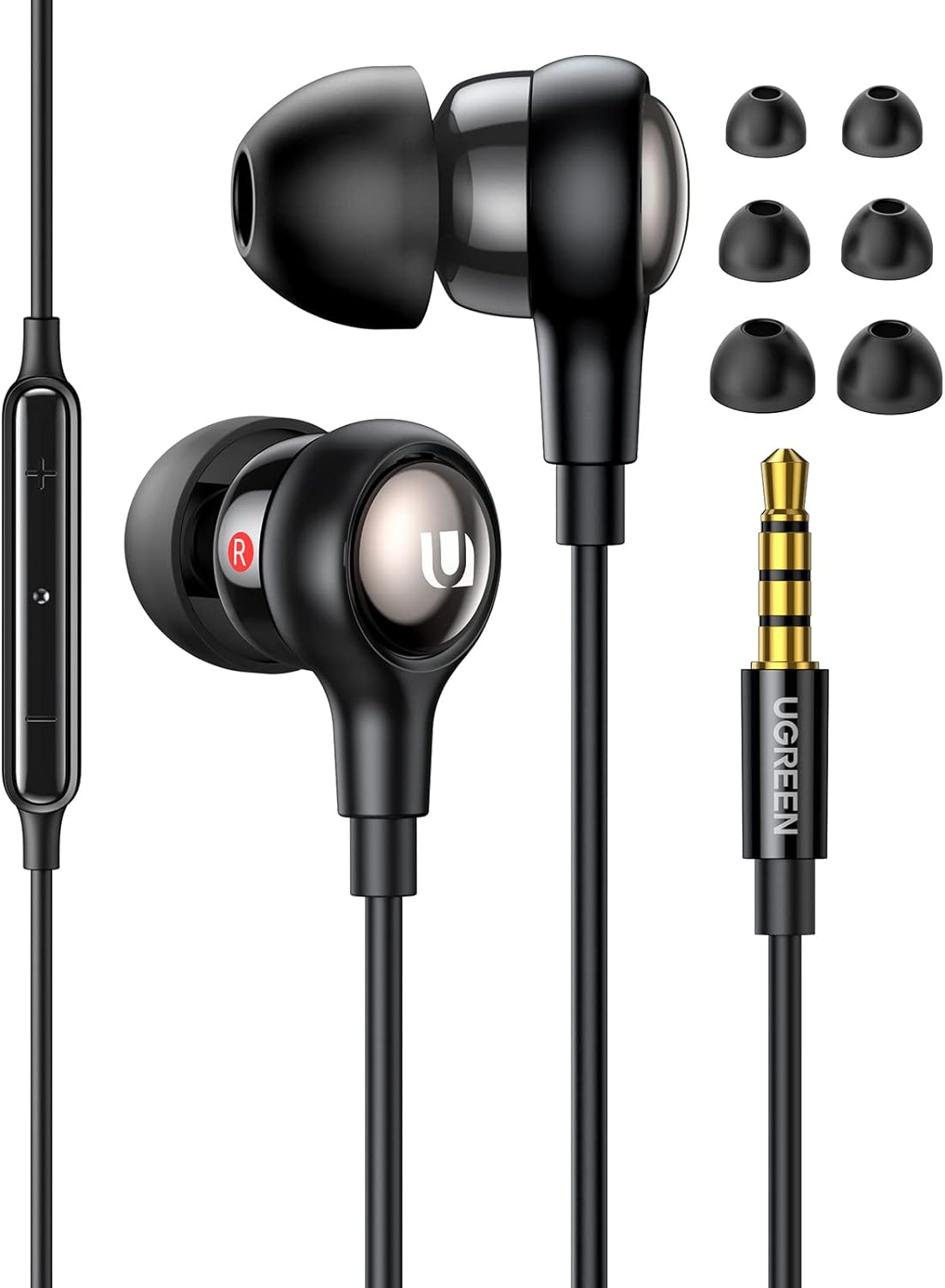 UGREEN 3.5mm Earphones-30637 - Image 5