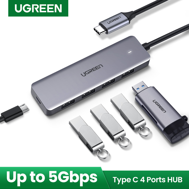 UGREEN Type-C 3.0 to 4-Port HUB | 70336 - Image 8