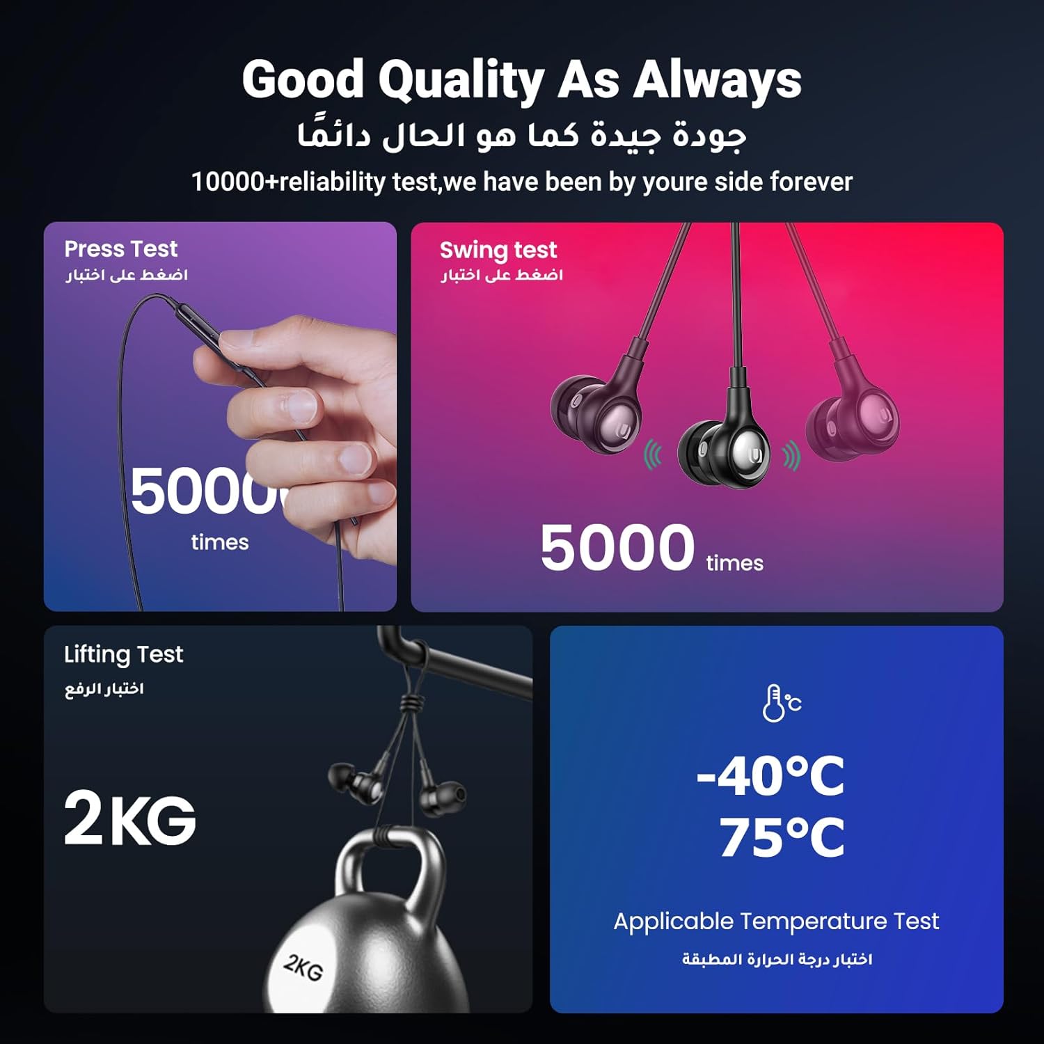 UGREEN Type-C Earphone-30638 - Image 7