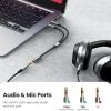 UGREEN 3.5mm Female to 2 Male Audio Cable