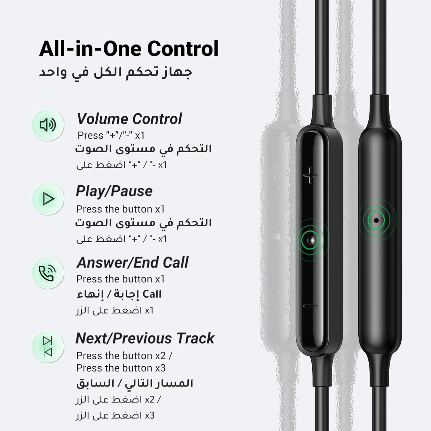 UGREEN Type-C Earphone-30638 - Image 4