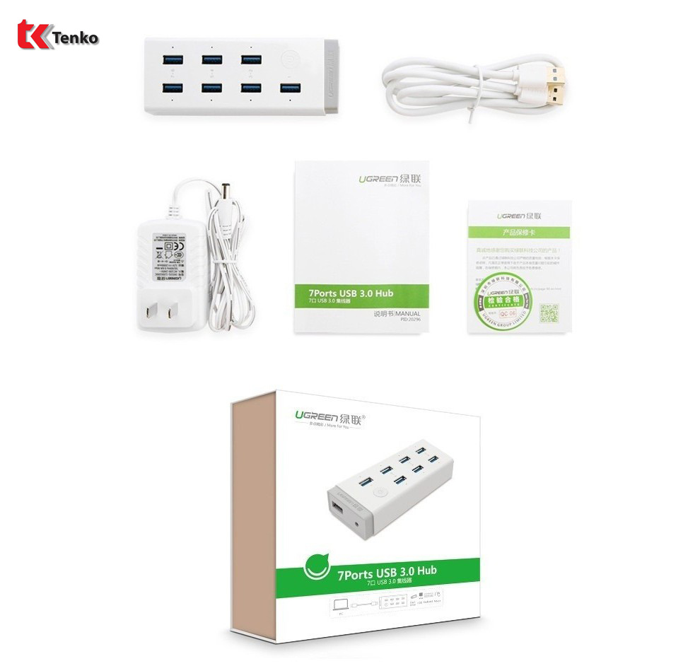 UGREEN USB 3.0 Charging Hub 10-Port | 20297 - Image 2