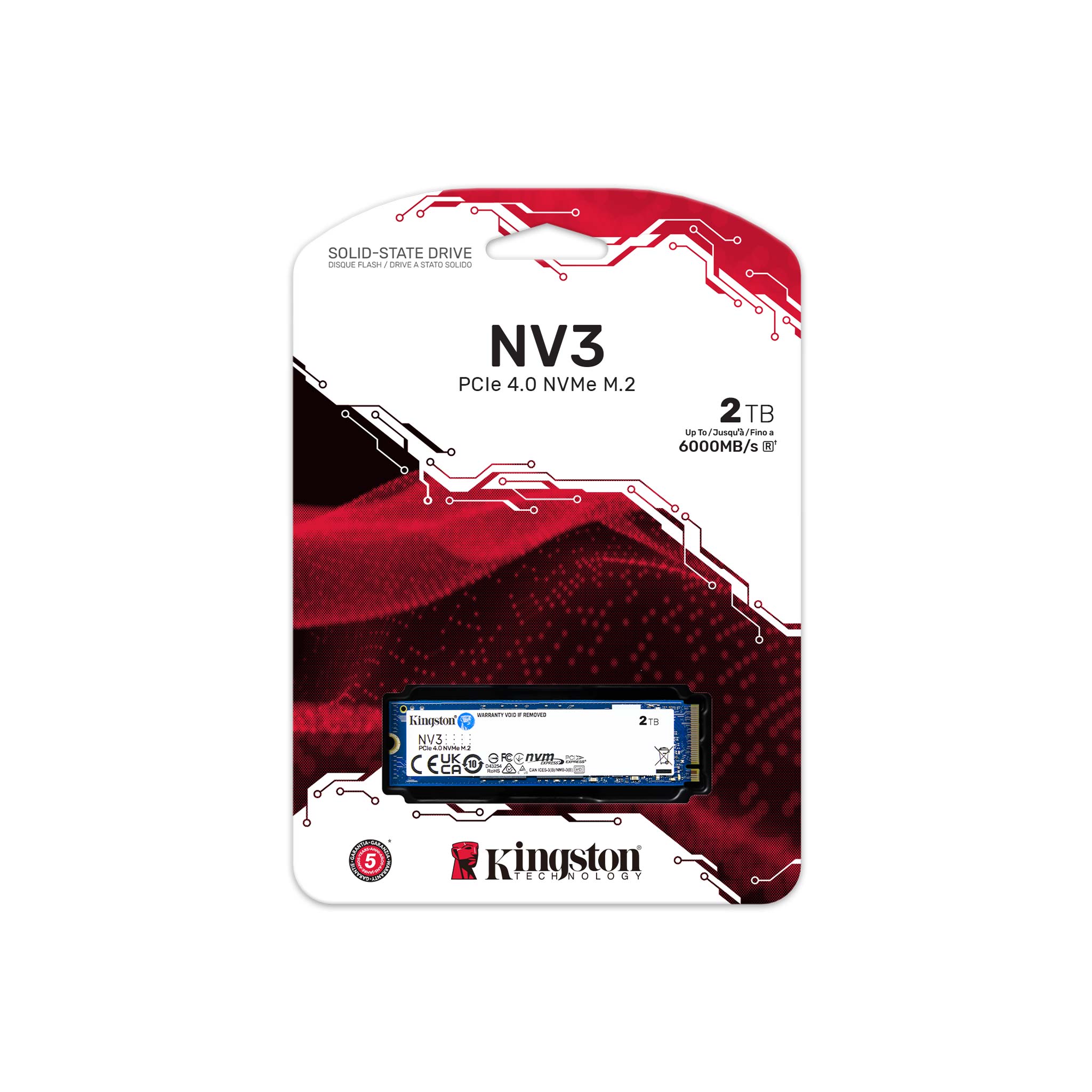 KINGSTON NV3 NVMe SSD | 500GB, 1TB, 2TB, 4TB - Image 4
