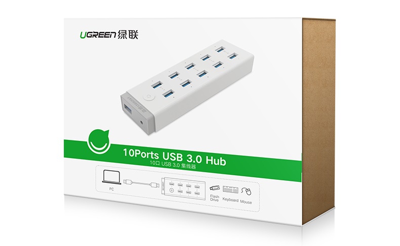 UGREEN USB 3.0 Charging Hub 10-Port | 20297 - Image 4