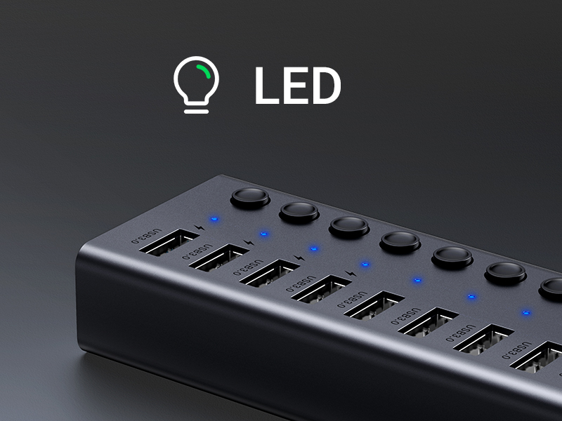UGREEN 7-Port USB 3.0 Hub | 90307 - Image 2