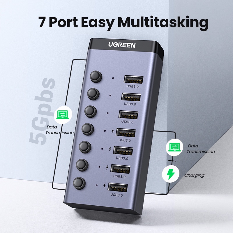 UGREEN 7-Port USB 3.0 Hub | 90307 - Image 7