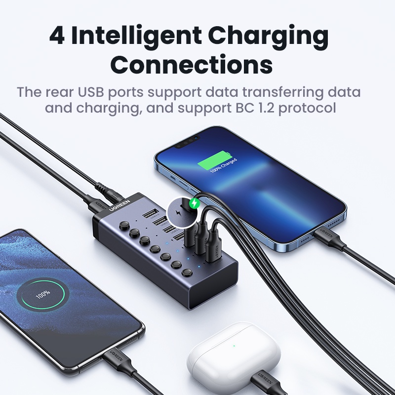 UGREEN 7-Port USB 3.0 Hub | 90307 - Image 4