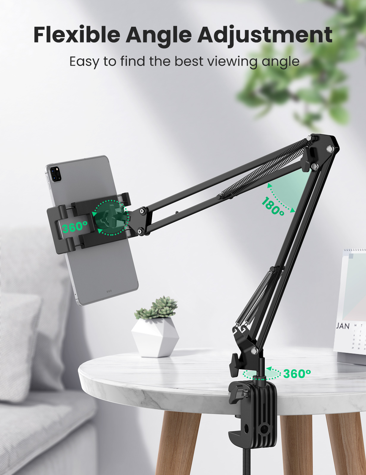 UGREEN Universal Holder with Folding Long Arm | 50394 - Image 5