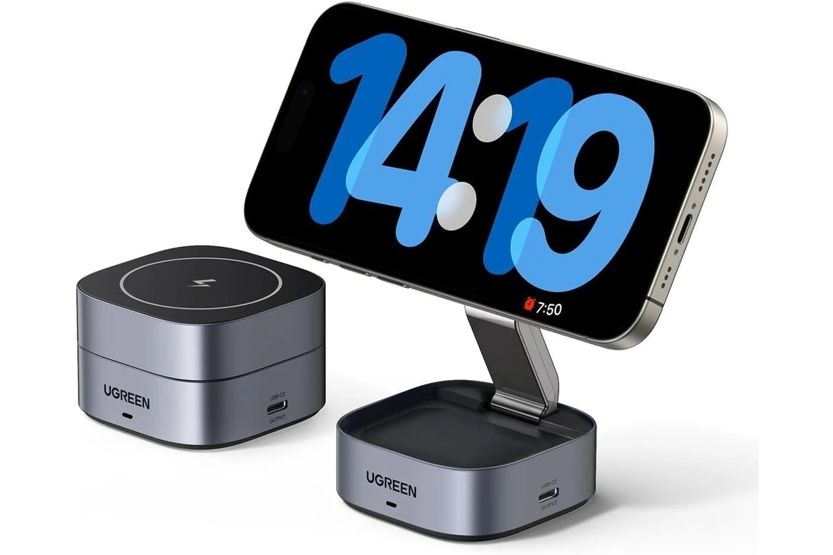 UGREEN 2-in-1 25W Magnetic Wireless Charger - Image 3